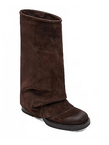 Steve Madden Women's Benton Boot in Brown Suede (view 2)