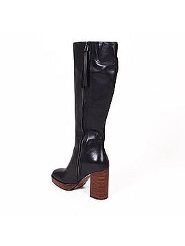 All Black Women's High Style Boots in Black (view 2)