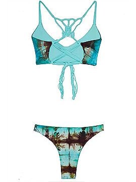 Charmosa Hannah Bikini Set in Aruba Hand Dyed (view 1)