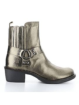 FLY London Women's Mebi Boots in Dark Gold (view 1)