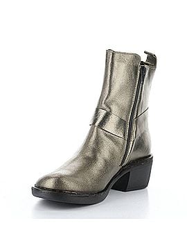 FLY London Women's Mebi Boots in Dark Gold (view 2)