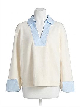 Tanya Taylor Whitney Top in White (view 1)