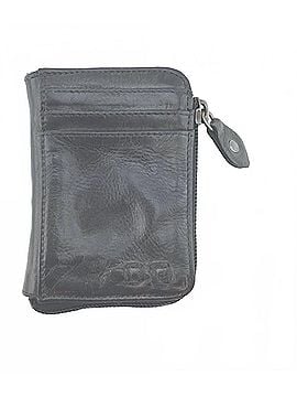 BED|STU Carrie Compact Leather Wallet in Black Dd (view 1)