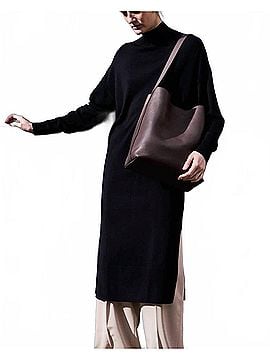 AESTHER EKME Women's Sac Supple Tote Bag in Black (view 2)