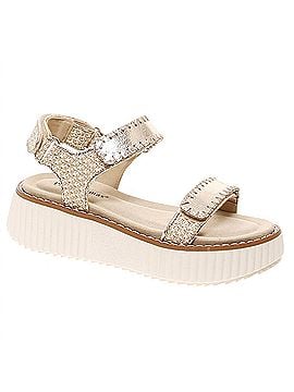 Pierre Dumas Women's Sweet 4 Sandal in Gold Combo (view 1)