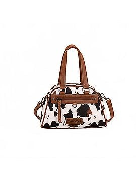 Wrangler Jeans Co Cow Print Satchel (view 1)