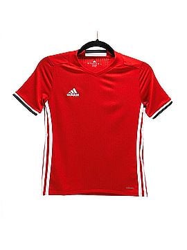 Adidas Boy's Condivo 16 Jersey in Power Red (view 1)