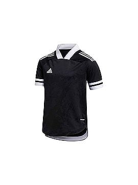 Adidas Boy's Condivo 20 Short Sleeve Jersey in Black (view 1)