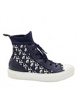 Dior Women's Oblique Technical Sneakers in Deep Blue (view 1)