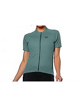 Pearl Izumi Women's Quest Jersey in Pale Pine/Serene Green (view 2)