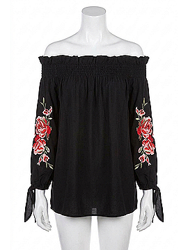 Beach Riot Rose Top in Black (view 1)