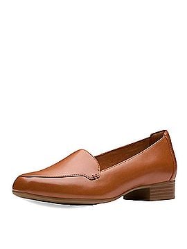 Clarks Women's Krystine Lily Loafer in Tan Leather (view 2)