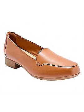 Clarks Women's Krystine Lily Loafer in Tan Leather (view 1)