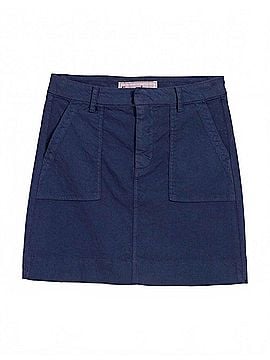 Frank & Eileen Jameson Skirt in Summer Navy (view 1)