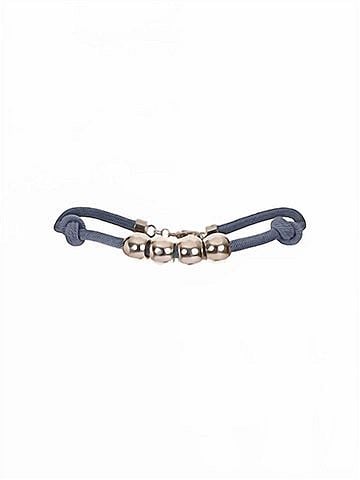 Silvia Tcherassi Women's Sam Belt in Indigo (view 1)