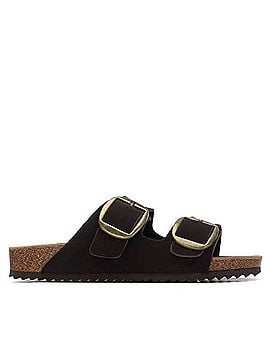 XTI Women's Double Strap Buckle Sandals in Brown (view 1)