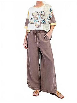 Easel Anything Goes Girl Tunic Top in Multi (view 2)