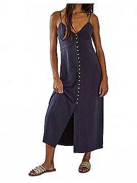 By Together Alais Button Down Dress in Blue (view 2)