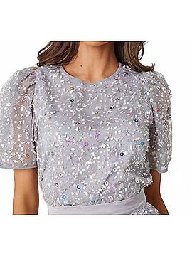 Abbey Glass Marty Top in Silver Confetti (view 2)