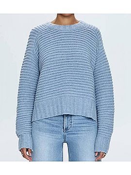 Pistola Adina Everyday Sweater in Soft Mist Blue (view 2)