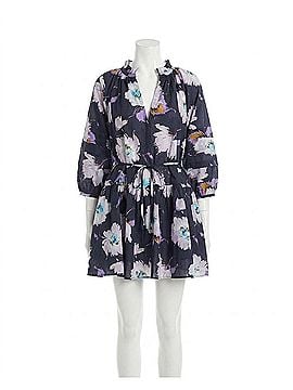 Apiece Apart Trinidad Mini Dress in Senna Floral Navy (view 1)