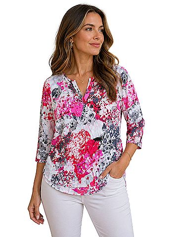 Pendleton 3/4 Sleeve Blouse (view 1)