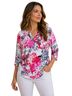 Pendleton Floral Multi Color 3/4 Sleeve Blouse Size M - photo 1