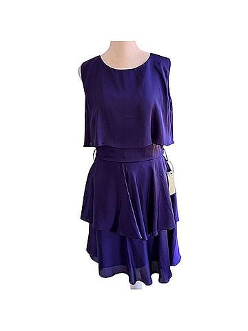 Reiss Tiana Tiered Dress Cocktail Dress (view 1)