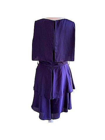 Reiss Tiana Tiered Dress Cocktail Dress (view 2)