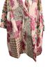 Blue Velvet 100% Cotton Floral Plaid Pink Jacket Size S - photo 12