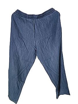 Workshop Republic Clothing Soft Chambray Pullon Cropped Jeans (view 2)