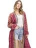Blue Velvet Floral Multi Color Coat Size L - photo 2