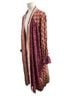 Blue Velvet Floral Multi Color Coat Size L - photo 5