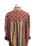 Blue Velvet Floral Multi Color Coat Size L - photo 8