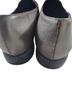 Munro American 100% Leather Solid Black Gold Flats Size 8 1/2 - photo 2