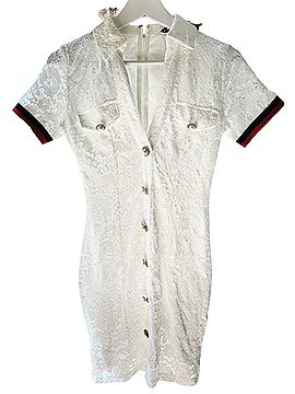 Fashion Nova Kristin Lace Mini Dress Casual Dress (view 1)