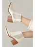 Nisolo 100% Leather Ivory Ankle Boots Size 8 1/2 - photo 9