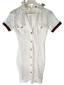 Fashion Nova Kristin Lace Mini Dress Casual Dress (view 2)