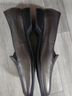 Munro American 100% Leather Solid Black Gold Flats Size 8 1/2 - photo 8