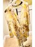 Charlotte Russe Floral Yellow White Romper Size M - photo 8