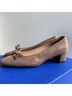 Stuart Weitzman 100% Suede Solid Tan Heels Size 6 1/2 - photo 11