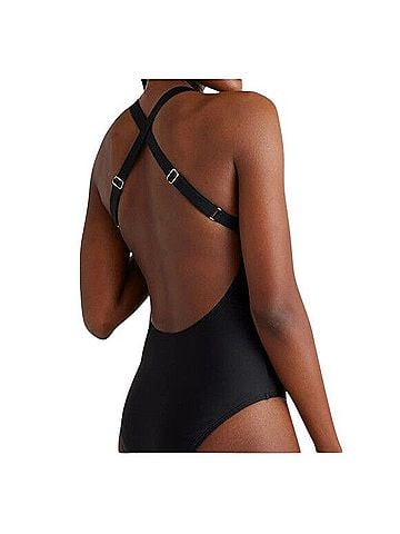 Quince Italian Cross Back One Piece Swimsuit (view 1)