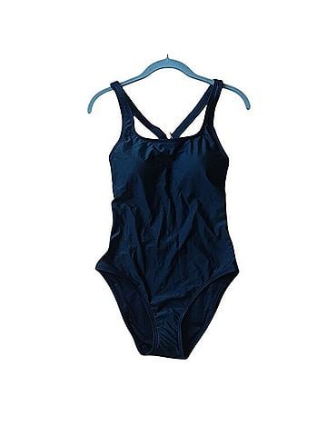 Quince Italian Cross Back One Piece Swimsuit (view 2)