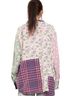 Blue Velvet 100% Cotton Floral Plaid Multi Color Button-Down Shirt Size M - photo 2