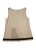 St. John Sport Print Tan Black Tank Top Size L - photo 4