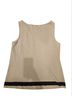 St. John Sport Print Tan Black Tank Top Size L - photo 7