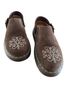 Dr. Martens 100% Suede Floral Brown Mule/Clog Size 8 - photo 6