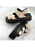 Dr. Martens Solid Pink Black Sandals Size 7 - photo 7