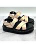 Dr. Martens Solid Pink Black Sandals Size 7 - photo 4