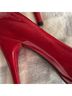 Stuart Weitzman Red Heels Size 8 1/2 - photo 6